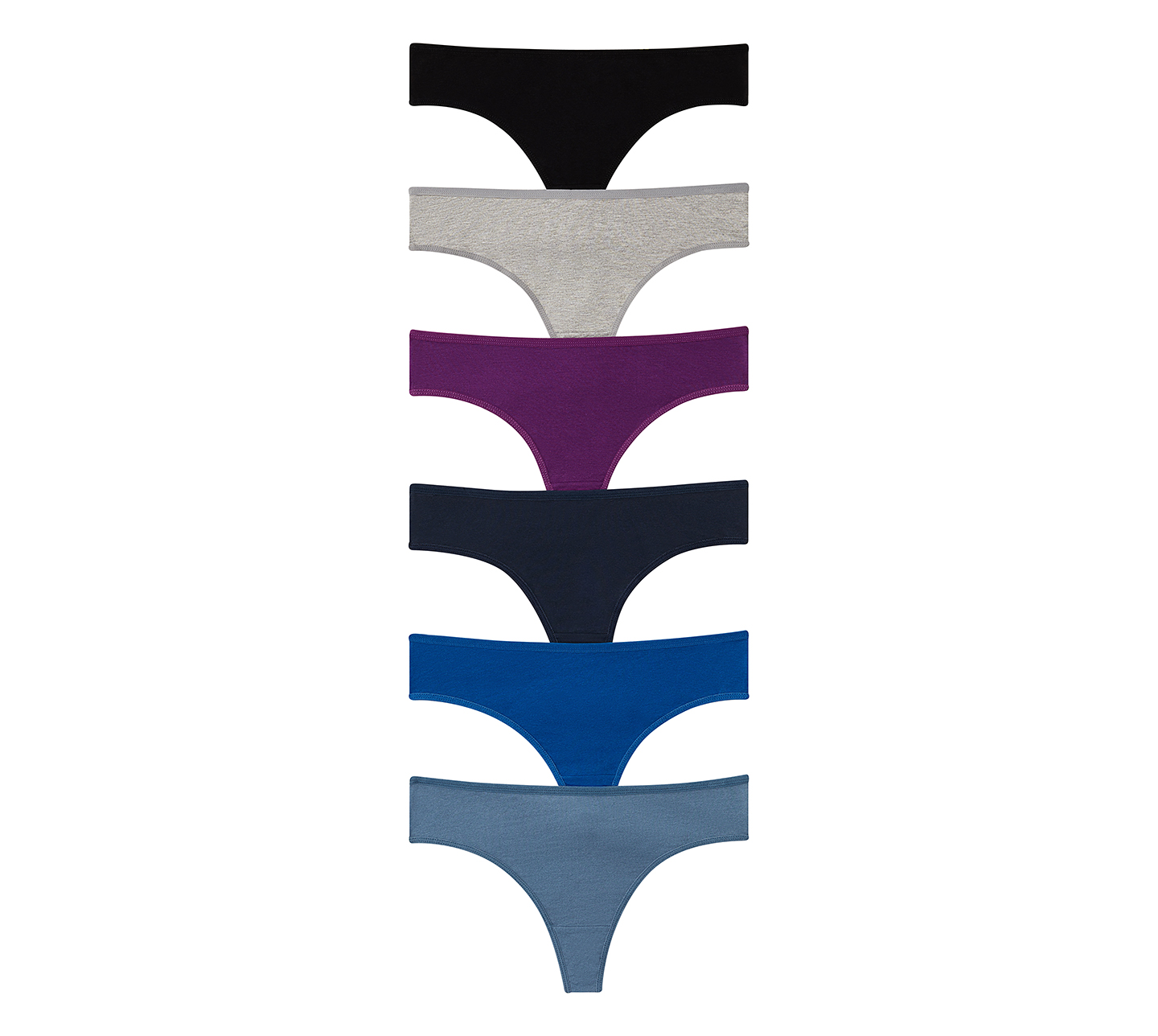 Yuwull 3 PCS Thong Underwear Pack for Women Thong Underwear Women Plus