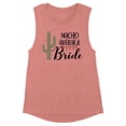 thumbnail image 1 of Nacho Average Bride Women's Muscle Tank X-Large Desert Pink, 1 of 5