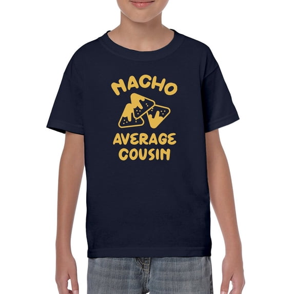 Nacho Average Cousin T-Shirt Juniors -Smartprints Designs, Large