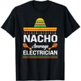 thumbnail image 1 of Nacho Average Electrician Sombrero T-Shirt, 1 of 4