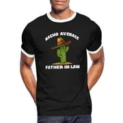 Nacho Average Father-In-Law Men's Ringer T-Shirt