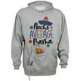 thumbnail image 1 of Nacho Average Mama Beer Holder Tailgate Hoodie Sweatshirt Unisex Medium Oxford, 1 of 4