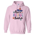 thumbnail image 1 of Nacho Average Mama Hoodie Sweatshirt Unisex Medium Pink, 1 of 5