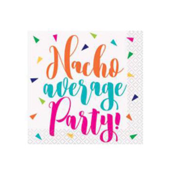 Nacho Average Party Small Napkins (16ct)