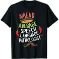 thumbnail image 1 of Nacho Average Speech Language Pathologist Sombrero Beard T-Shirt, 1 of 4