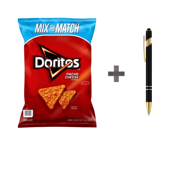 Nacho Cheese Flavored Tortilla Chips, 18.38 oz.