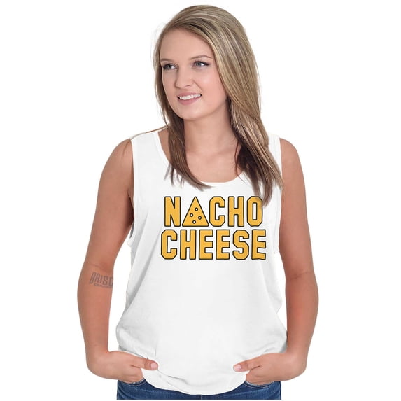 Nacho Cheese Funny Food Carbs Snacks Tank Top T Shirts Men Women Brisco Brands M