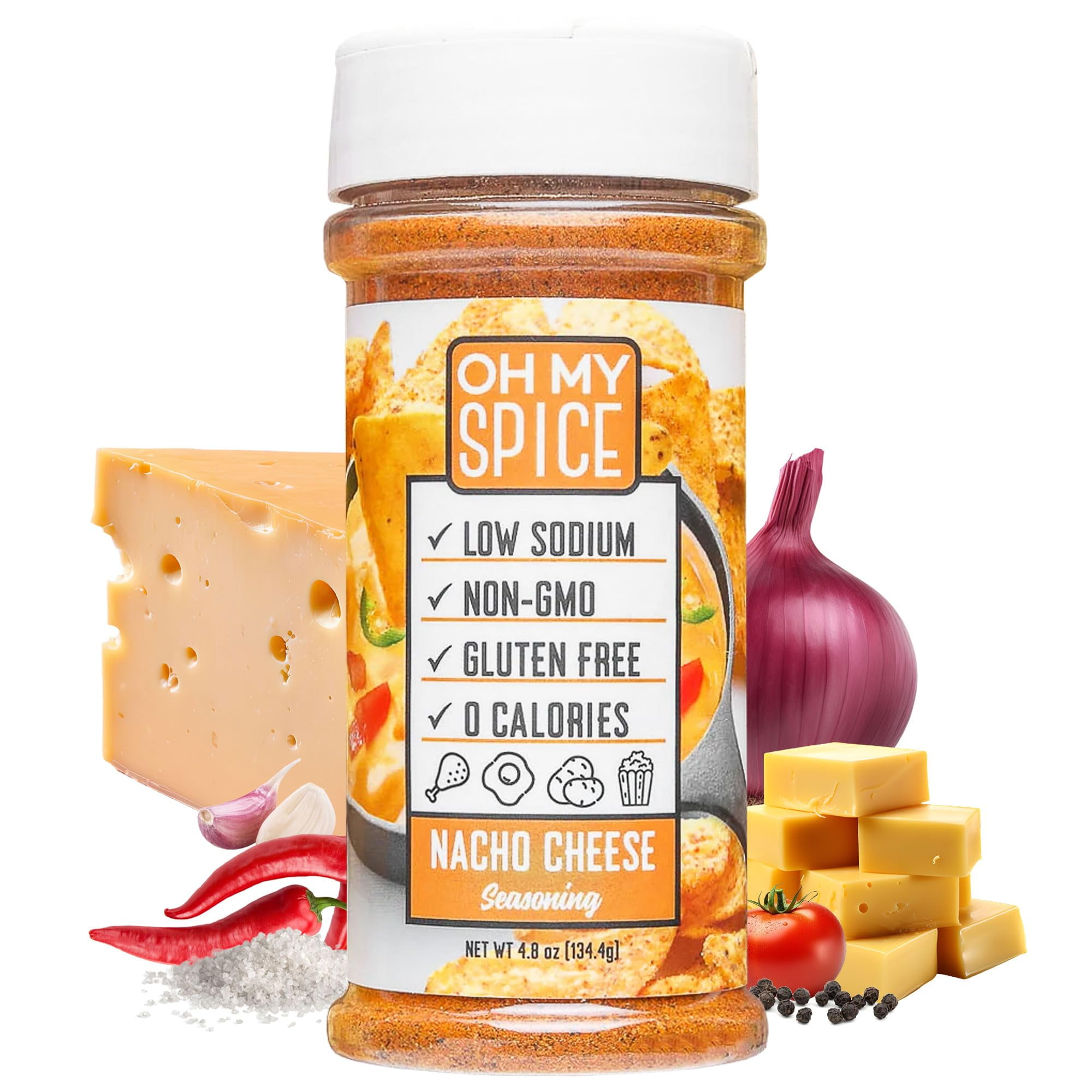 Nacho Cheese Seasoning MMF7 Gluten Free Cheddar Cheese Powder Sea