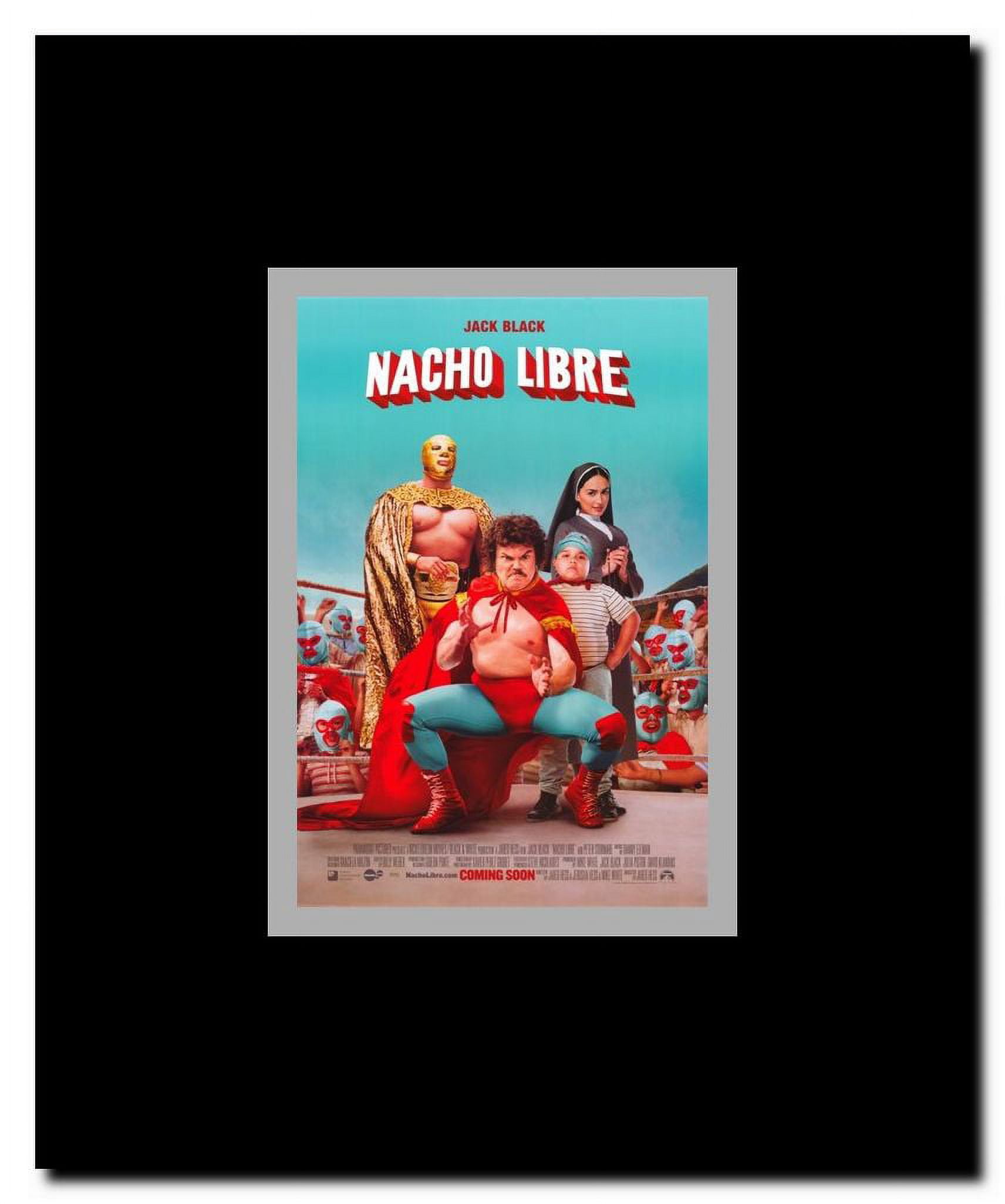 Nacho Libre Framed Movie Poster