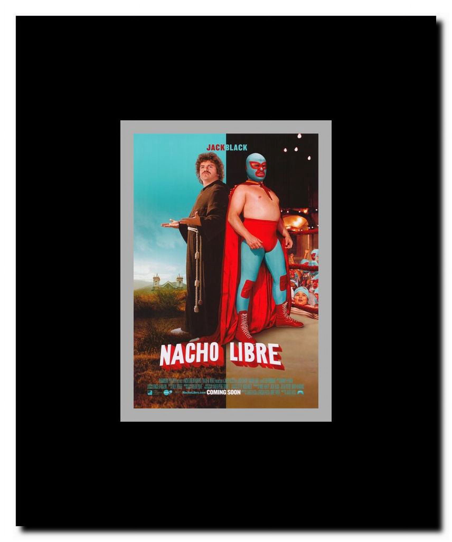 Nacho Libre Framed Movie Poster