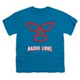 thumbnail image 1 of NACHO LIBRE MASK Turquoise Child Unisex T-Shirt, 1 of 2