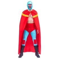 Mexican Wrestler Halloween Wrestling Costume Cosplay Deluxe Adult Complete Set