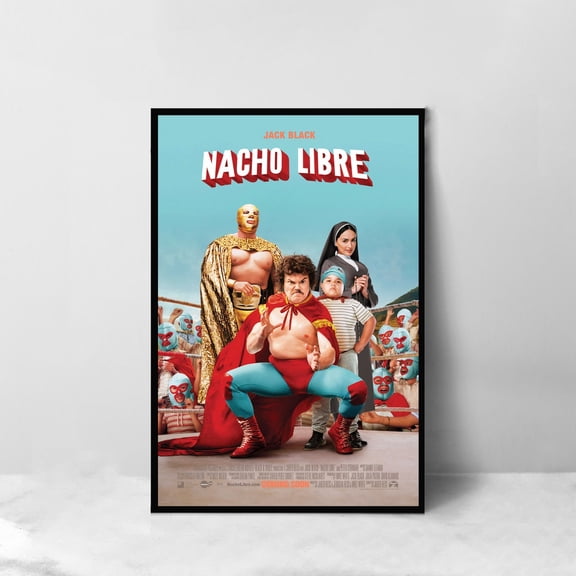 Nacho Libre Movie Art Print Room Decoration Art For Gift, Unframed Poster