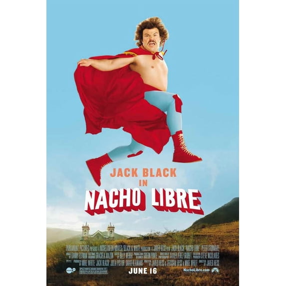 Nacho Libre Movie POSTER 27" x 40" Style C