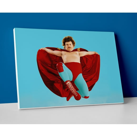 Nacho Libre Poster or Wrapped Canvas