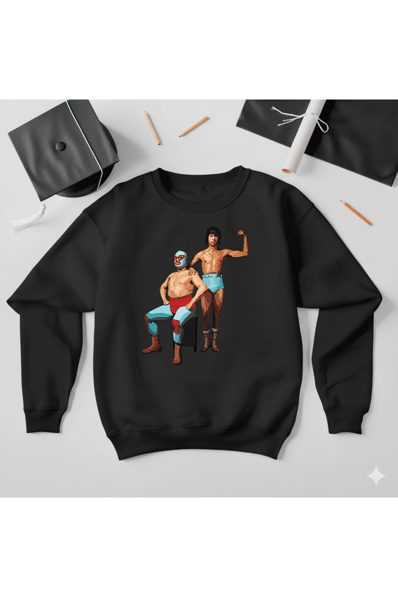 Nacho Libre Wrestler Movie Comedy Film Art Funny Fan Sweatshirt V50103, up to size 5XL