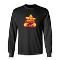 thumbnail image 1 of Nacho Man Sarcastic Humor Novelty Men's Long Sleeve Shirts, 1 of 3