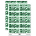 thumbnail image 1 of Nacho Not Your Best Work Teacher Student School Sticker Set - Dark Green - Gloss Finish - 1.25" Mini, 1 of 7