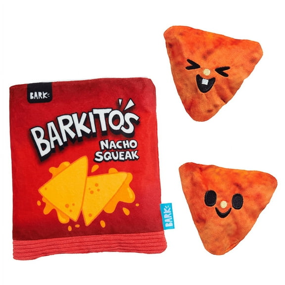 BARK Nacho Squeak Chips