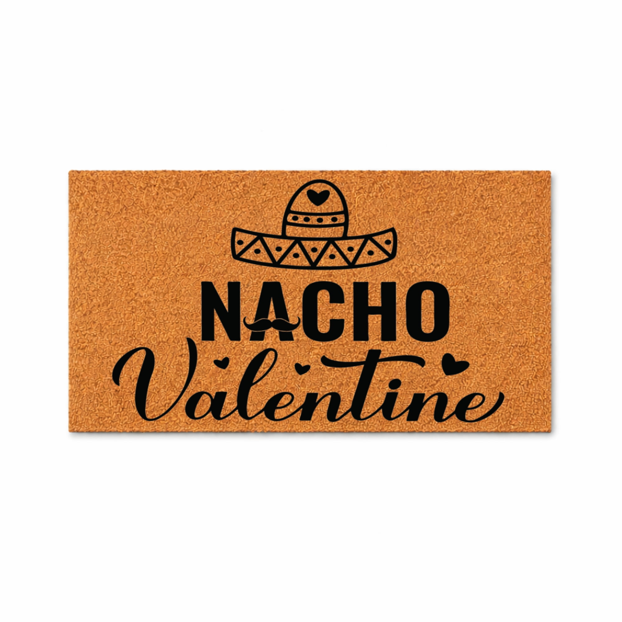 Nacho Valentine, Coir Doormat, Funny Welcome Mat, Indoor Outdoor ...