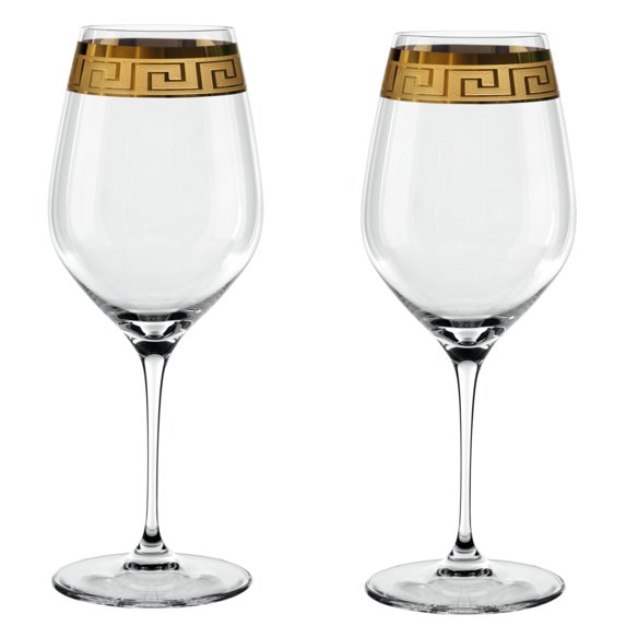 Nachtmann Muse Fine Crystal Bordeaux Glass, Set of 2