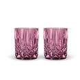 thumbnail image 1 of Nachtmann Noblesse 10.4 oz Whiskey Tumblers (Set of 2) - 4" Transparent Crystal Glasses, Diamond-Cut Design, Dishwasher Safe Glassware for Bourbon & Cocktails - Everyday Glassware Essentials (Berry), 1 of 7