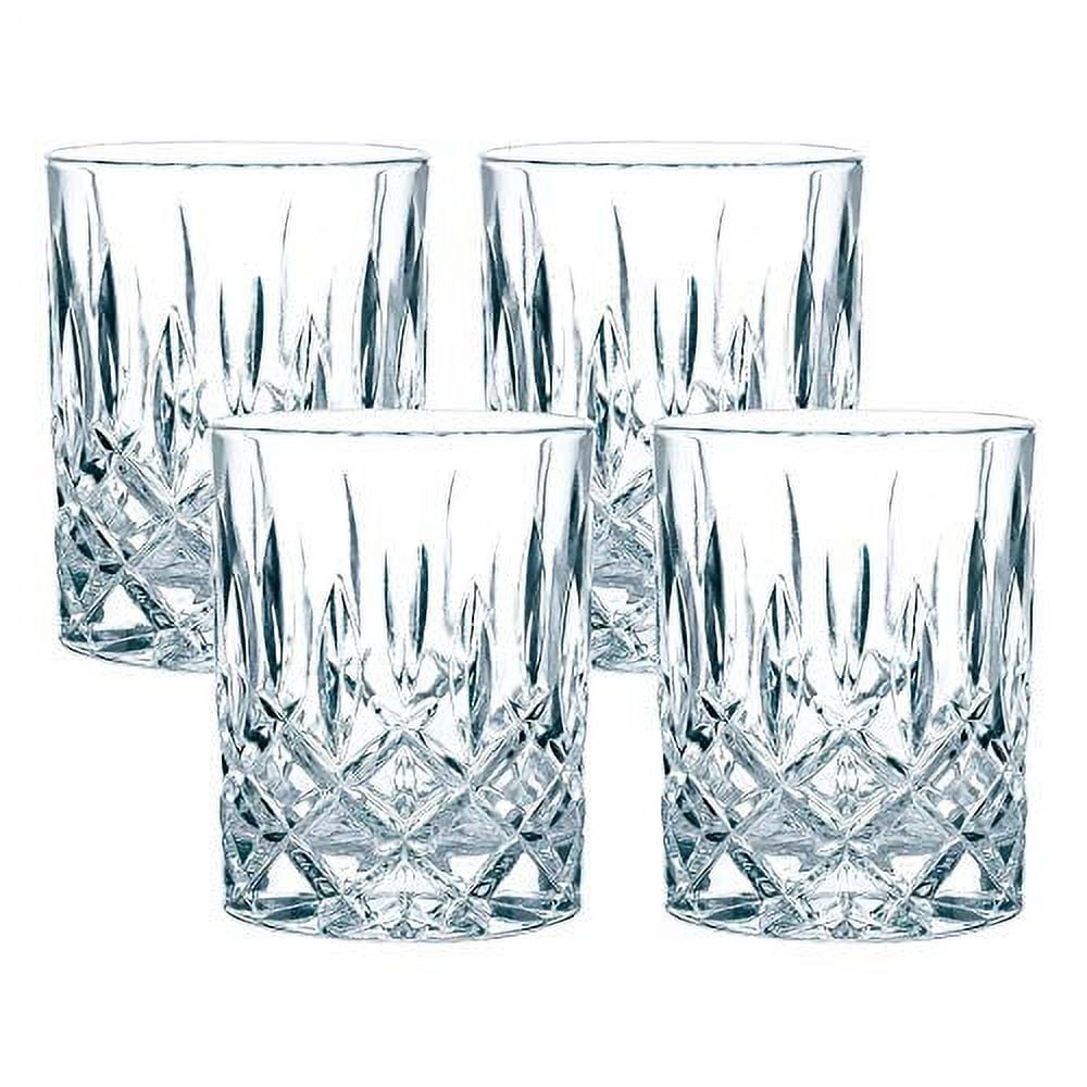 Nachtmann Noblesse Crystal Clear Whiskey Glass Set, 4 Pieces