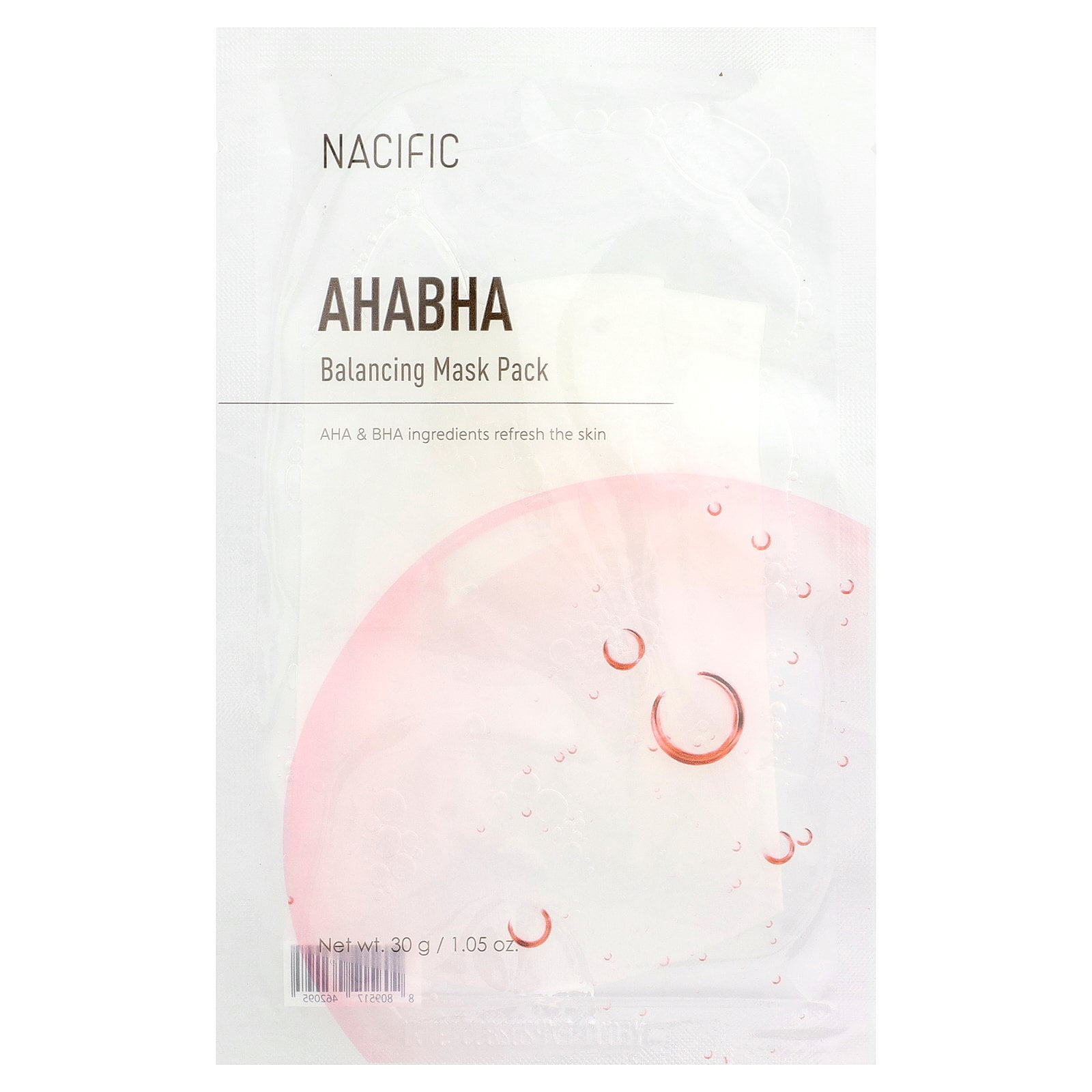 Nacific AHA BHA, Balancing Beauty Mask Pack, 1 Sheet, 1.05 oz (30 g ...