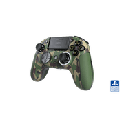 Nacon Revolution 5 Pro Officially Licensed PlayStation Wireless Controller for PS5 / PS4 / PC - Hall Effect, Trigger Stops, Map Buttons - Field Camo