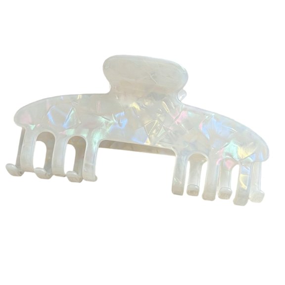 Nacreous Hair Claw Clip Gripper for Baseball Cap For Women Barrette Slip Resistant Hair Accessory Elegant Design Styling