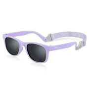Nacuwa Baby Sunglasses - 100% UV Proof Sunglasses for Baby, Toddler, Kids - Ages 0-2 Years - Case and Pouch included