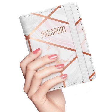 Marshal Black Leather Passport Holder / ID Neck Wallet – RFID Travel Pouch
