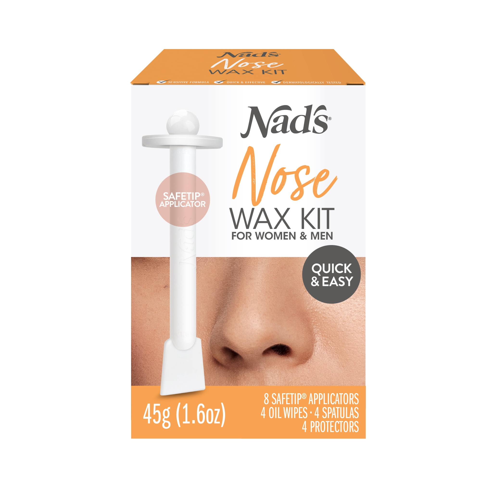 Nad's Nose Wax for Men & Women Nose Hair Waxing, 1.6 oz