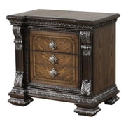 Naddy Nightstand- Hidden Drawer USB A-C- 30 Inch