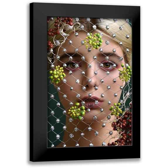 Naderi, Peyman 11x14 Black Modern Framed Museum Art Print Titled - The Maid Of OrleiÂAns V