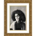 thumbnail image 1 of Naderi, Peyman 13x18 Gold Ornate Wood Framed with Double Matting Museum Art Print Titled - La Scapigliata, 1 of 4