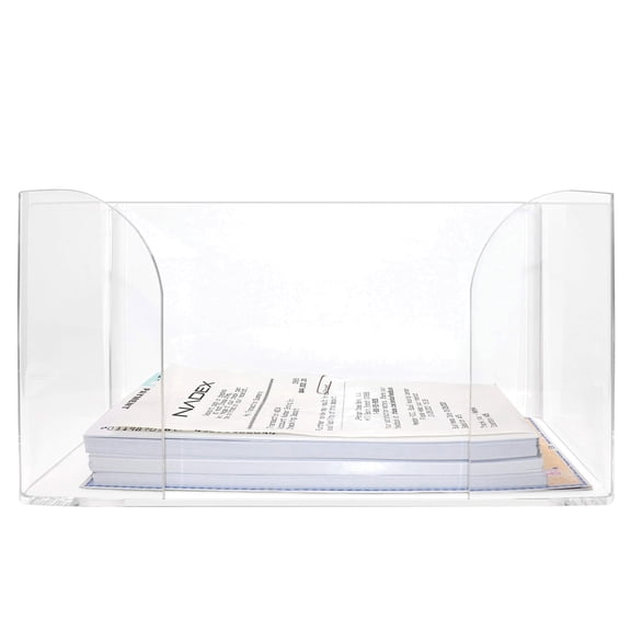Nadex Coins NCC1-1128 Acrylic Check Tray Dispenser, Clear