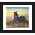 thumbnail image 1 of Nadezhda Vladimirovna Lermontova 23x20 Black Ornate Framed Double Matted Museum Art Print Titled: Sphinx (circa 1910s), 1 of 5