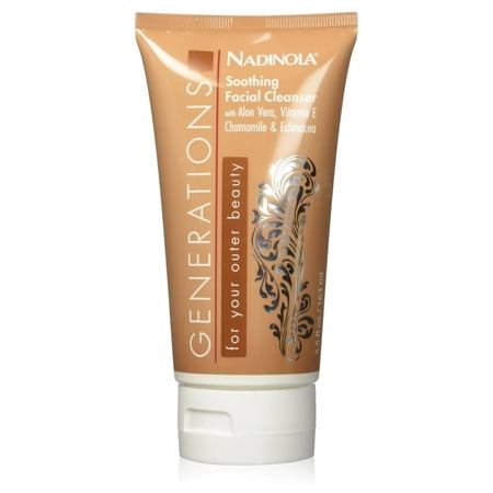 Nadinola Generations Soothing Facial Cleanser 5.5 Oz.,Pack of 3