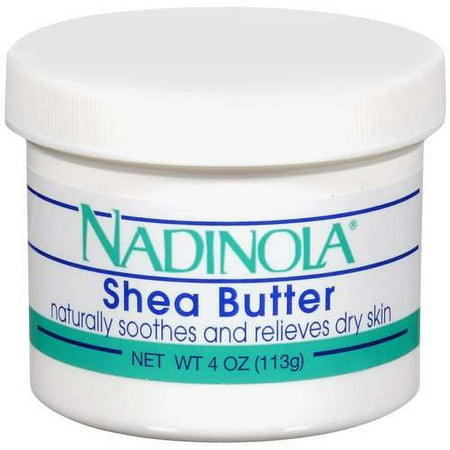 Nadinola Shea Butter Naturally Soothes and Relieves Dry Skin, 4 Oz