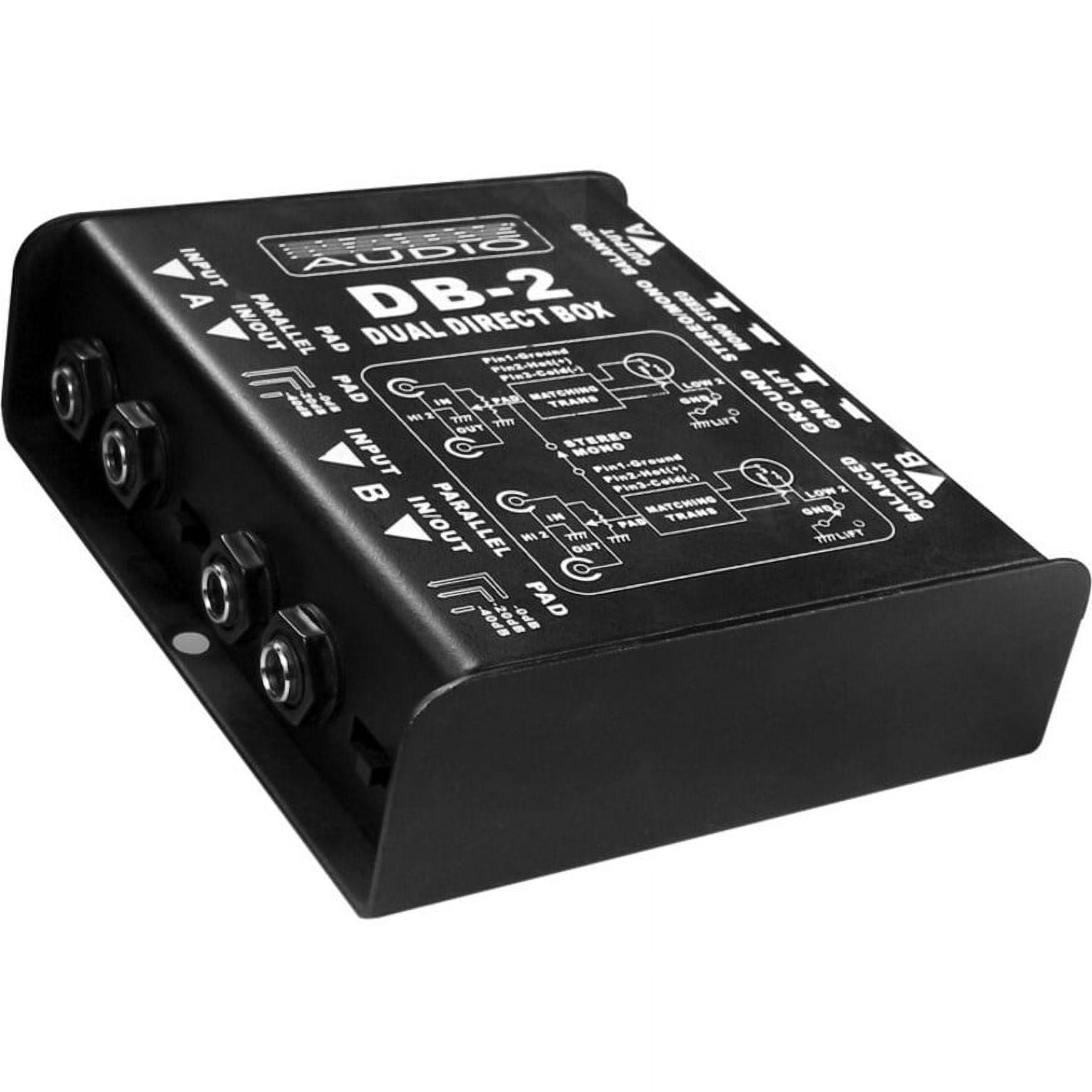 Nady DB2 Dual Channel Passive Direct Box