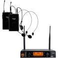 thumbnail image 1 of Nady DW-22 LT 24-Bit Digital Dual Headmic Wireless Microphone System, 1 of 2