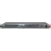 2 Channel Equalizer, Single Rack Space,15 -2/3rd Octave Bands Each Channel