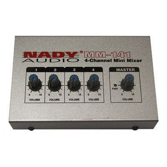 Nady MM-141 - Analog mixer - 4-channel
