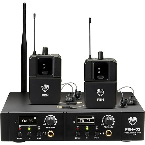 Nady PEM-02 Wireless In-Ear Monitor System