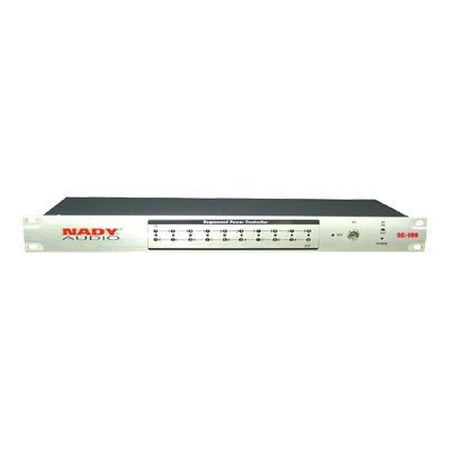 NADY AUDIO SC-100 - Power sequencer (rack-mountable) - AC 115/230 V - output connectors: 10 - 1U