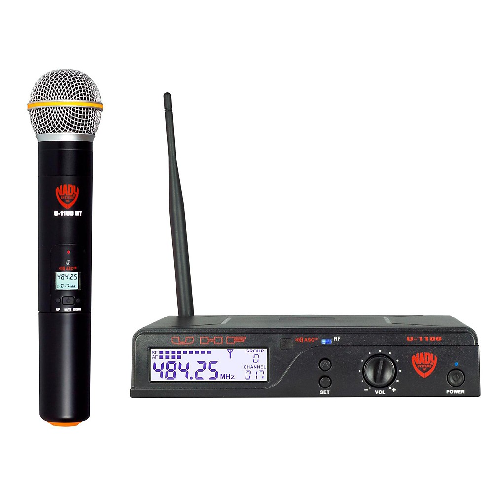 Nady U 1100 HT 100 Channel UHF Handheld Wireless Microphone