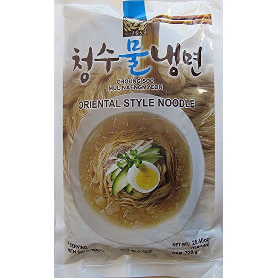 Naengmyeon, Oriental Style Korean Cold Noodle (Mul Naengmyeon, Pack)