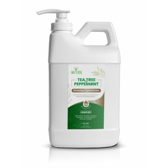 Naeterra Concentrate & Multi-Purpose Hard Surface Cleaner, Tea Tree & Peppermint, 64 oz