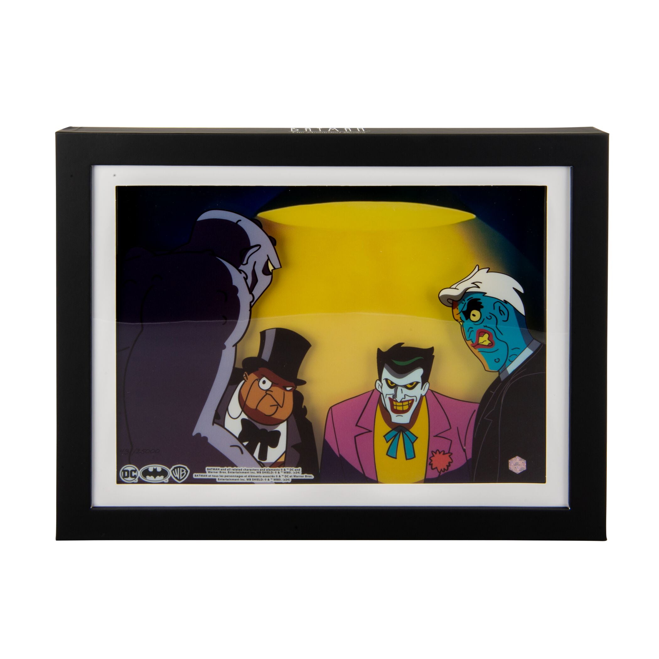 Naftos Batman The Animated Series Pop Art Framed Animation